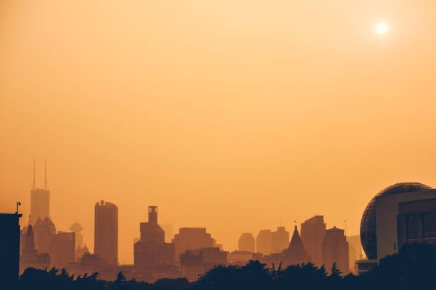 istock View Of Cityscape Against Sky During Sunset 771587331