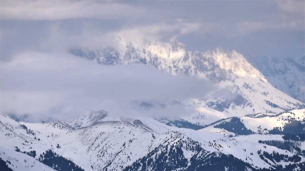 istock Scenic View Of Snowcapped Mountains Against Sky 771589155