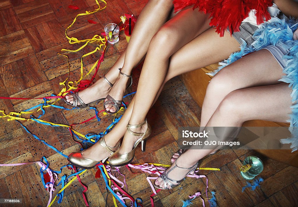 Frauen Beine in einem club - Lizenzfrei Party Stock-Foto