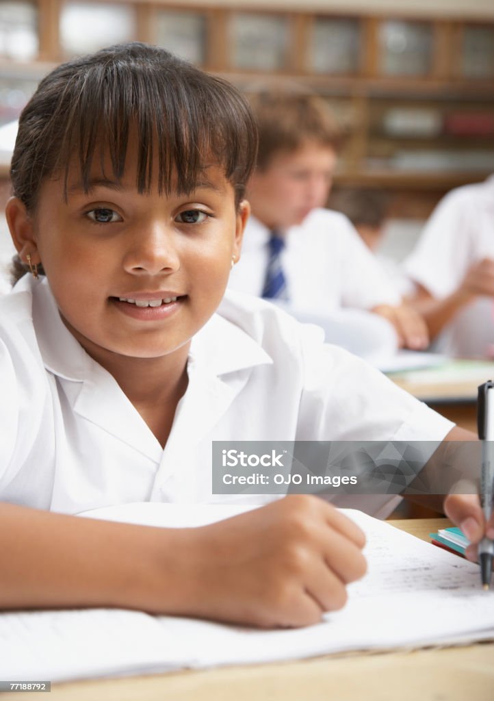 Schüler in Klasse - Lizenzfrei 10-11 Jahre Stock-Foto