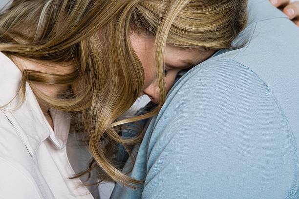 Woman being consoled  clingy girlfriend stock pictures, royalty-free photos & images