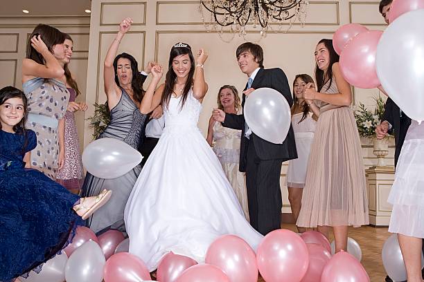 Dancing at quinceanera  quinceanera stock pictures, royalty-free photos & images