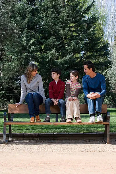 Photo of Family on a bench