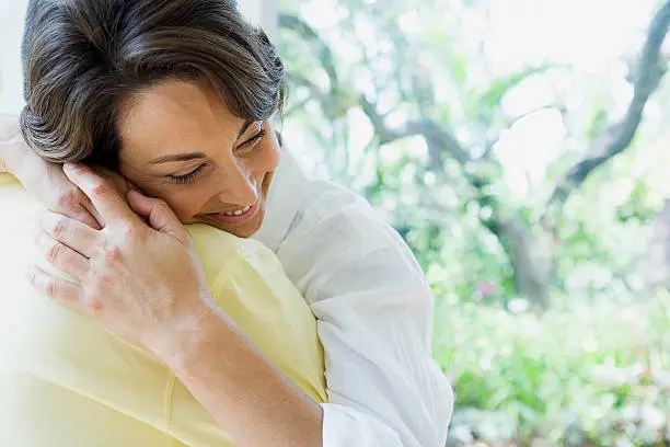 Photo of Woman hugging