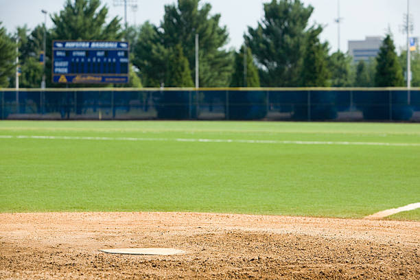 Baseball field  home plate stock pictures, royalty-free photos & images