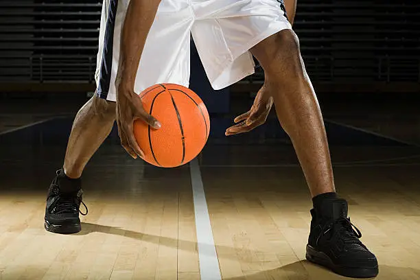 Photo of Legs of a basketball player