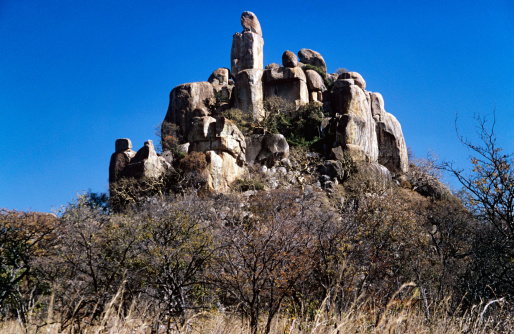 Landscape photograph of Chiricahua National Monument in Arizona.