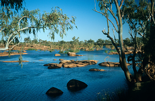Tom Island in the Murray River in the Nothern Country