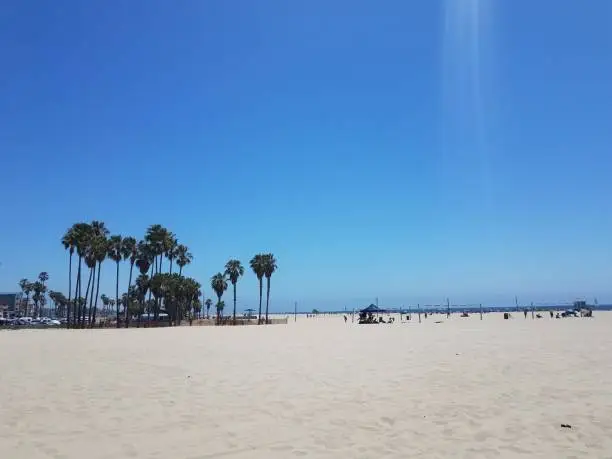 Venice Beach with With Sands and clear Sky