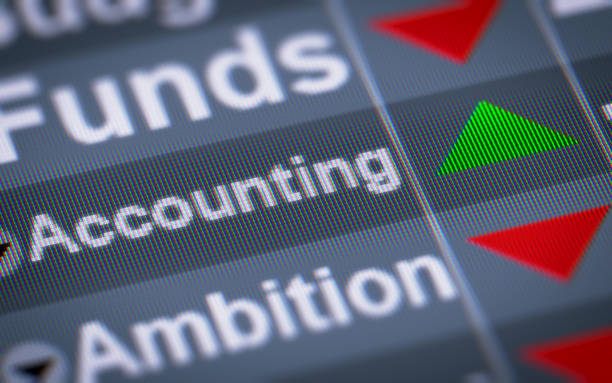 istock The Index of Accounting on The Screen. 800219570