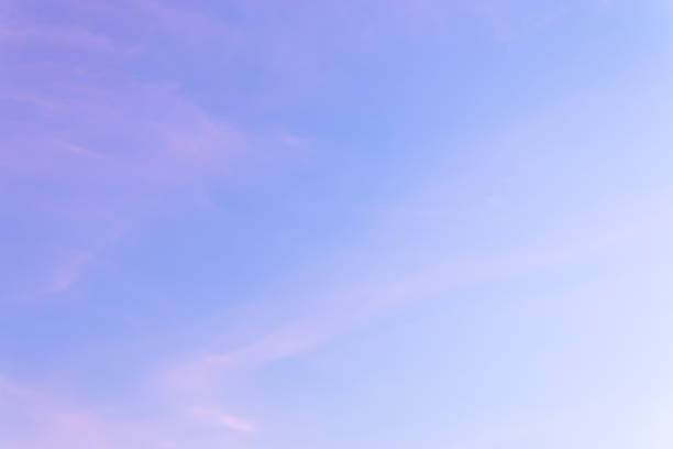 istock Hot weather, clouds look colorful before sunset. 800293710