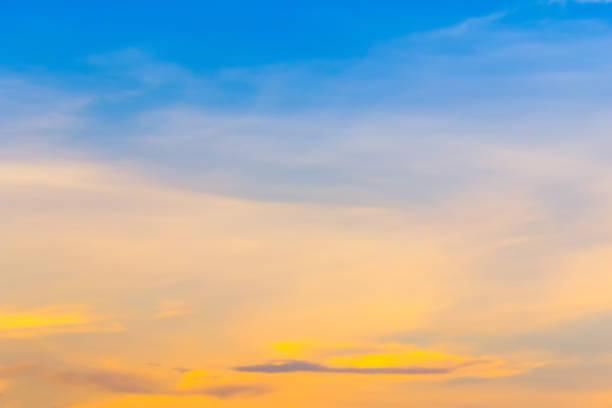 istock Beautiful light from the nature at sunset every day. 800296484