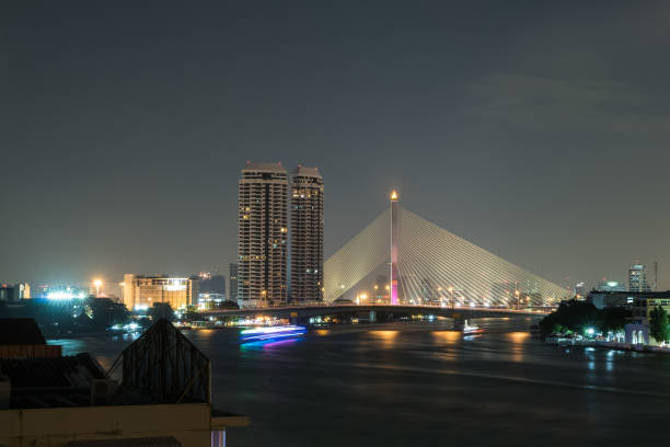 istock Rama8 bridge bangkok city , thailand. 800322740