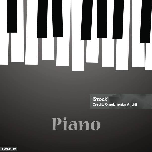 Piano Arrièreplan Vecteurs libres de droits et plus d'images vectorielles de Clavier de piano - Clavier de piano, Abstrait, Affiche