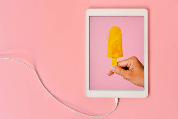 istock homemade natural ice pop in a tablet 800324244