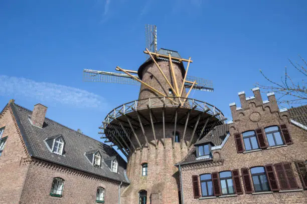 kalkar germany historic windmill