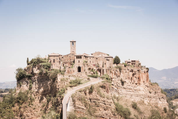 istock Civita di Bagnoregio, hill town in Italy. 800336892