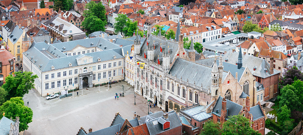 Lovely spring day in Bruges