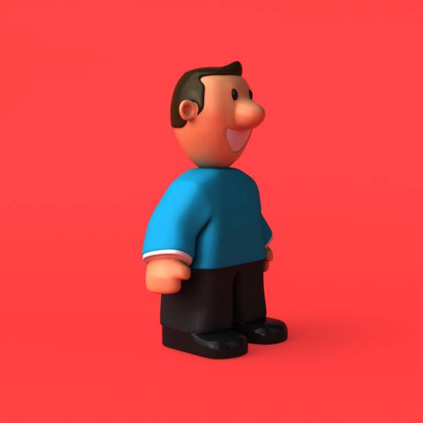 istock Cartoon character - 3D Illustration 800358718