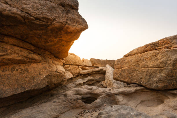 Canyon landscape in Thailand stock photo