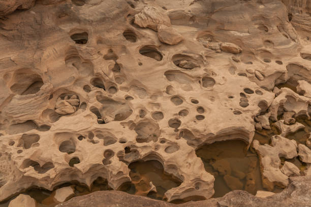 Canyon landscape in Thailand stock photo