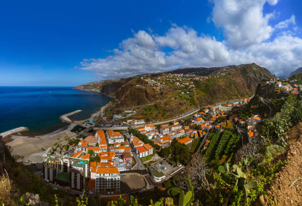 istock Town Ribeira Brava - Madeira United Kingdom 800379372