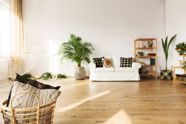 istock Perfect living room with sofa 800385698