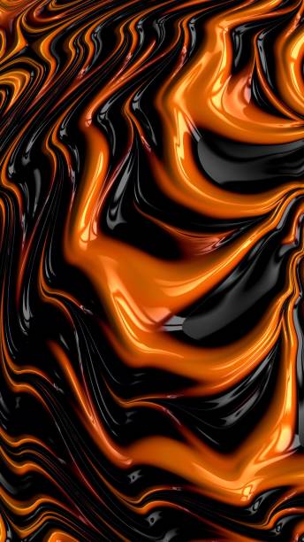 istock Vibrant colorful 3D abstract art 800390024