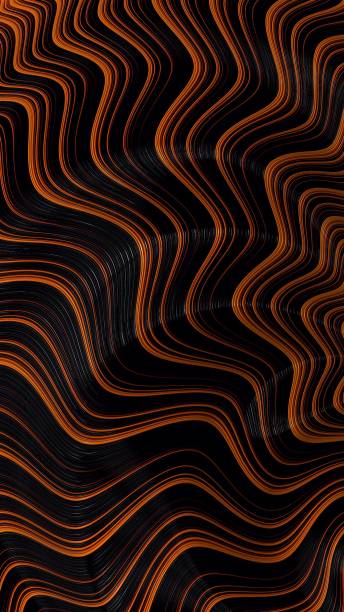 istock Vibrant colorful 3D abstract art 800390062