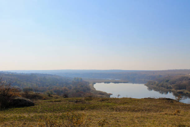istock River Southern Bug in Ukraine on autumn 800390092