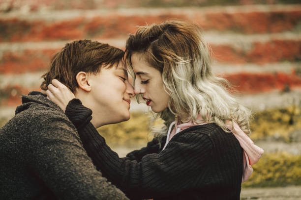 istock Urban female couple enjoy 800390662