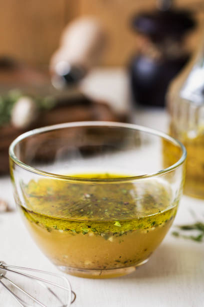 istock Homemade Vinaigrette with Thyme by fresh ingredients 800394792
