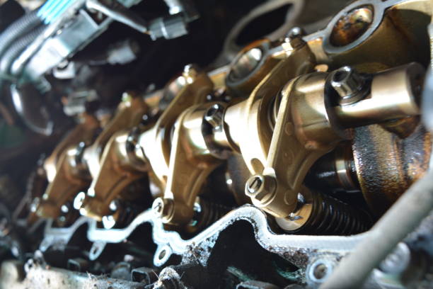 istock Old car and spare parts 800401496