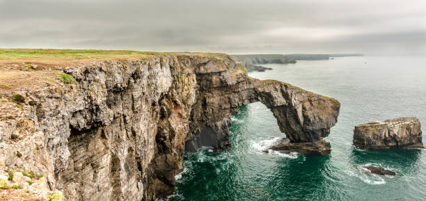 istock The green bridge of Wales 800417044
