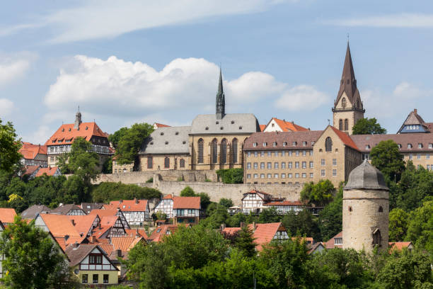 istock historic town warburg germany 800441664