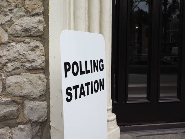 istock Polling station in London 800441880