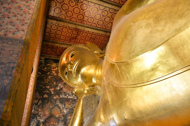 istock Largest Buddha in temples at Thailand 800447848