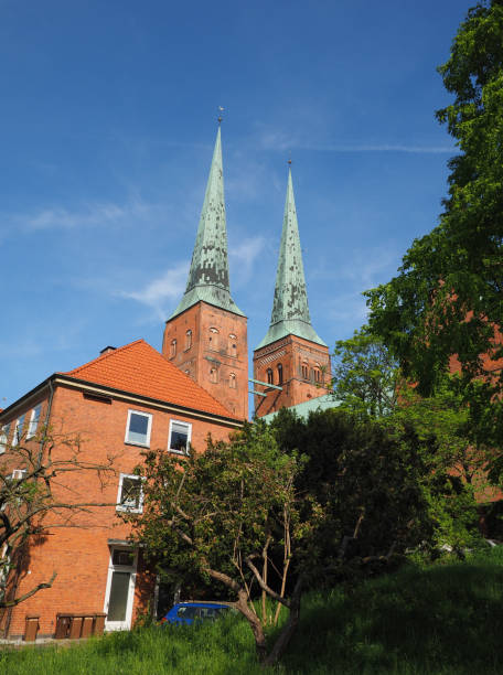 istock Luebeck Cathedral in Luebeck 800448696