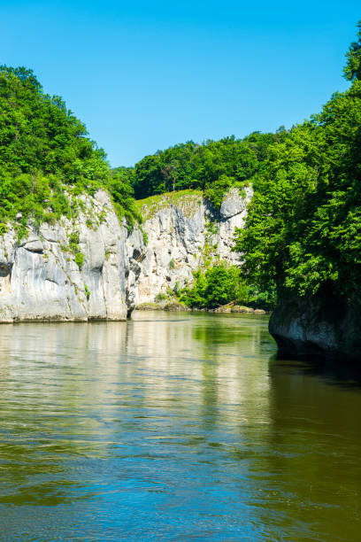 danube river near Abbey Weltenburg
