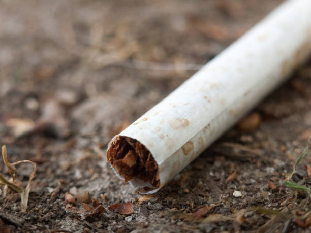 istock macro close up of cigarette end 800452724
