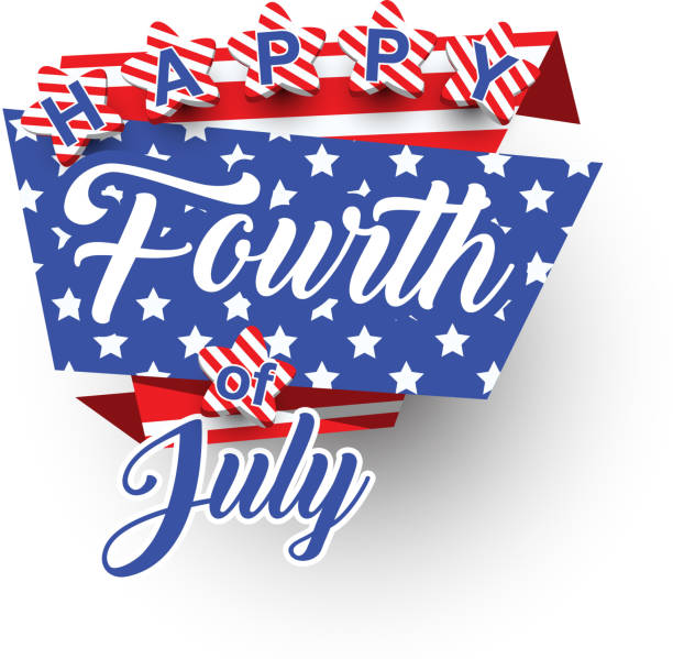 istock Happy fourth of July. Independence day of America. 800462006