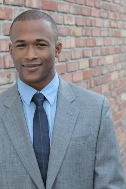 istock Successful African American businessman smiling 800462384