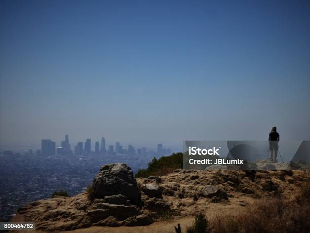 On Top Of The World Stock Photo - Download Image Now - Hollywood Hills - Los Angeles, Griffith Park, City Of Los Angeles