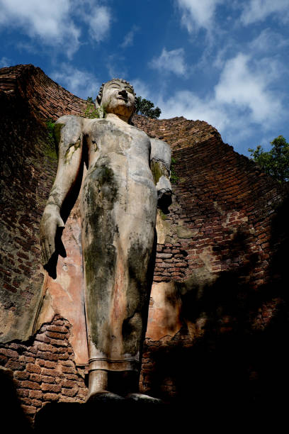 istock Wat Phra Si lriyabot with Buddha Statues Historical Park in Kamp 800472254