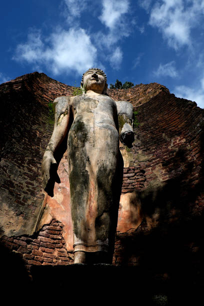 istock Wat Phra Si lriyabot with Buddha Statues Historical Park in Kamp 800472260
