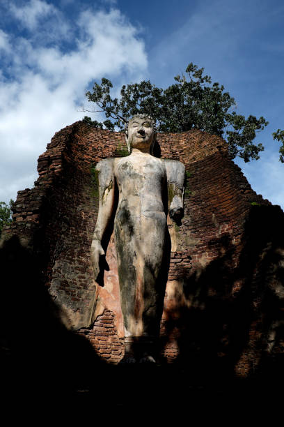 istock Wat Phra Si lriyabot with Buddha Statues Historical Park in Kamp 800472284