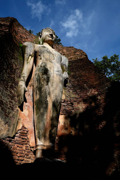 istock Wat Phra Si lriyabot with Buddha Statues Historical Park in Kamp 800472288