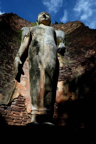 istock Wat Phra Si lriyabot with Buddha Statues Historical Park in Kamp 800472290