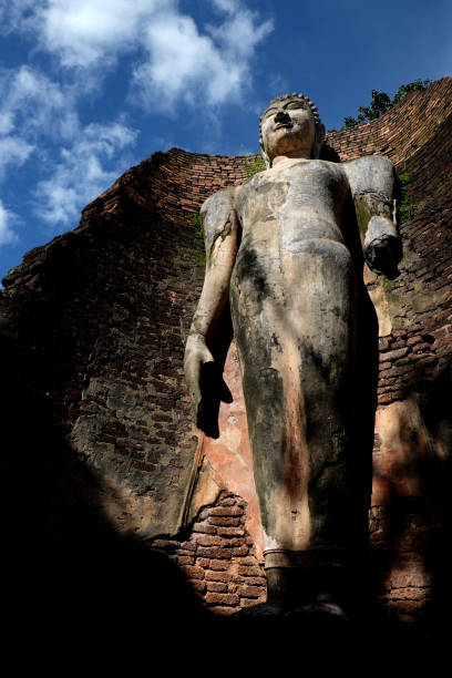 istock Wat Phra Si lriyabot with Buddha Statues Historical Park in Kamp 800472304