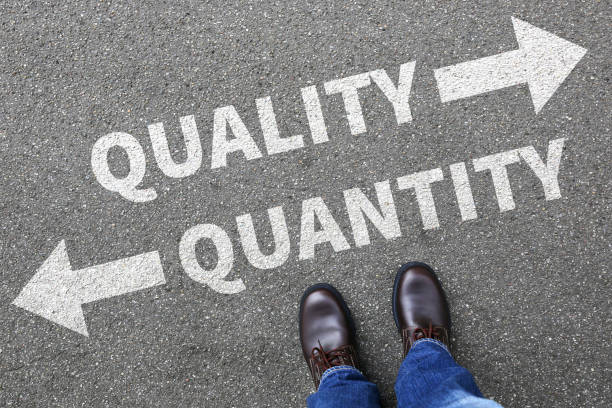istock Quality quantity success choice choose business concept businessman 800476944